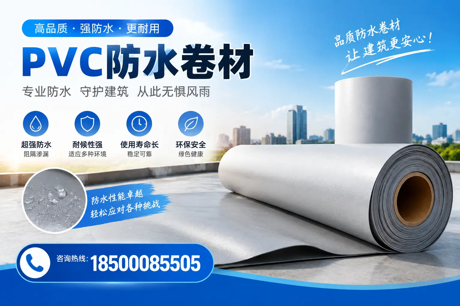 如何选择高质量的PVC防水卷材？三沙消费者必看指南